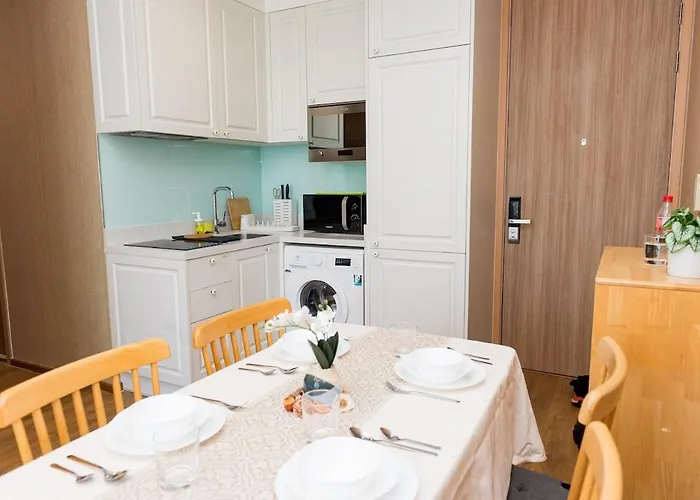 Apartamento Lux 2br - 5 Mins Walk To Bts Phrom Phong Banguecoque